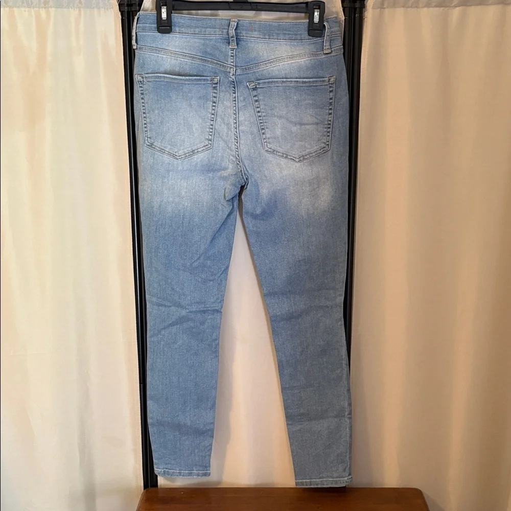 Free People Denim Jeans with Distressed Details